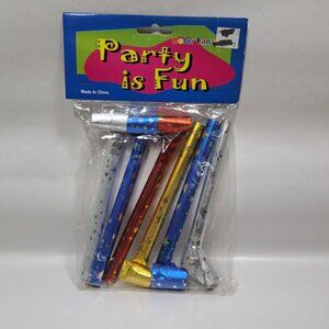 Party is Fun Party Favors Noisemakers Birthday Holiday Prizes Pinata